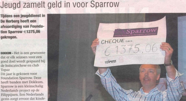 artikel_NDC_Sparrow_2011 uitgelicht