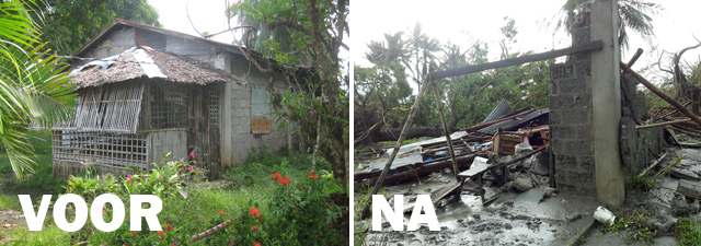 Typhoon Nona voor na | stichting Sparrow