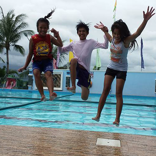 Zwemfeest stichting Sparrow