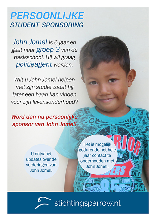 John Jomel - Persoonlijke sponsoring