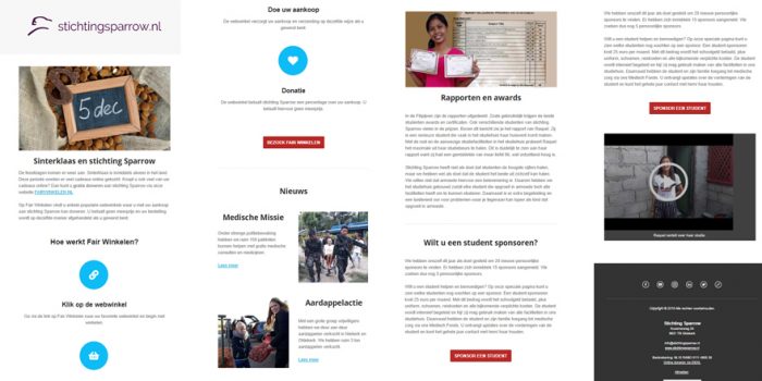 Nieuwsbrief 2018 – 5 Sinterklaas doneert aan stichting Sparrow Nieuwsbrief 2018 - 5 Sinterklaas doneert aan stichting Sparrow