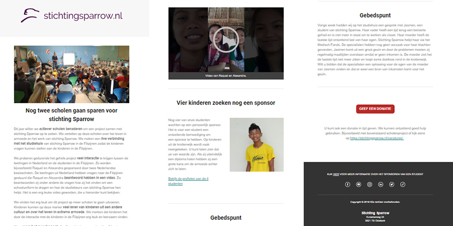 Nieuwsbrief 2019 2 stichting sparrow Nieuwsbrief 2019 2 stichting sparrow