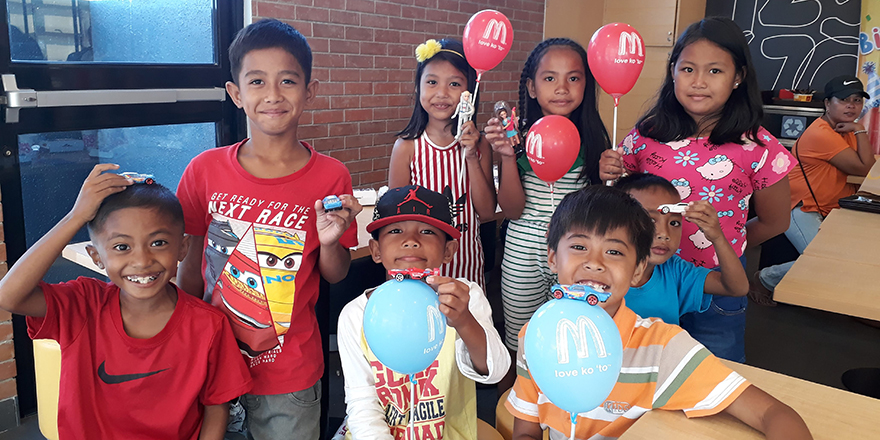 Feestje basisschool McDonalds stichting Sparrow Feestje basisschool McDonalds stichting Sparrow