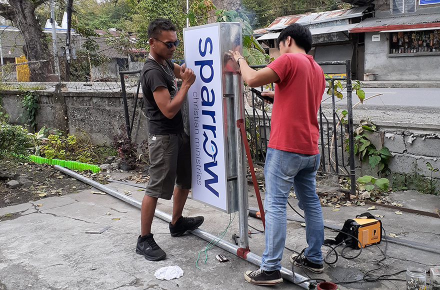 Herkenbaarheid Filipijnen stichting Sparrow