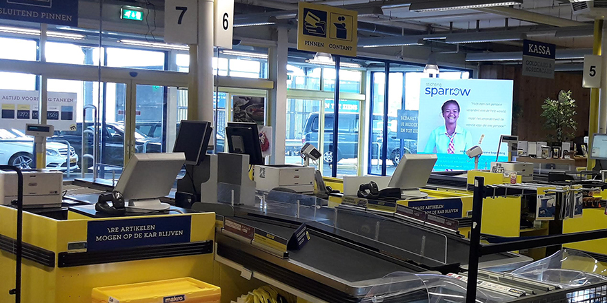 Meer zichtbaarheid voor stichting Sparrow