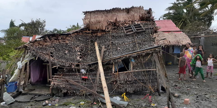 Tyfoon Quinta treft werkgebied stichting Sparrow