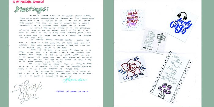 Brief Alexandra November stichting Sparrow