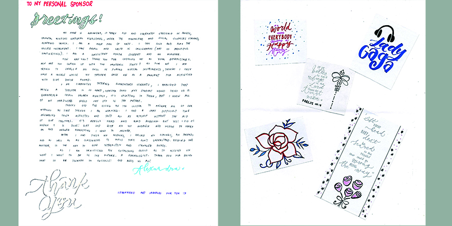 Brief Alexandra November stichting Sparrow