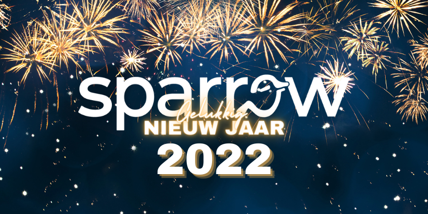 Gelukkig Nieuwjaar 2022 stichting Sparrow