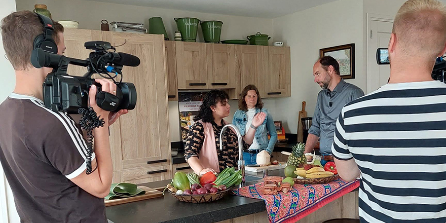 TV opname stichting Sparrow