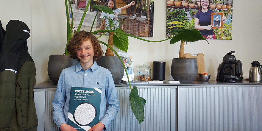Puzzelboek Jesse stichting Sparrow
