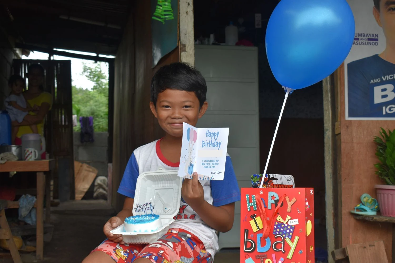 verjaardagsfonds sparrow